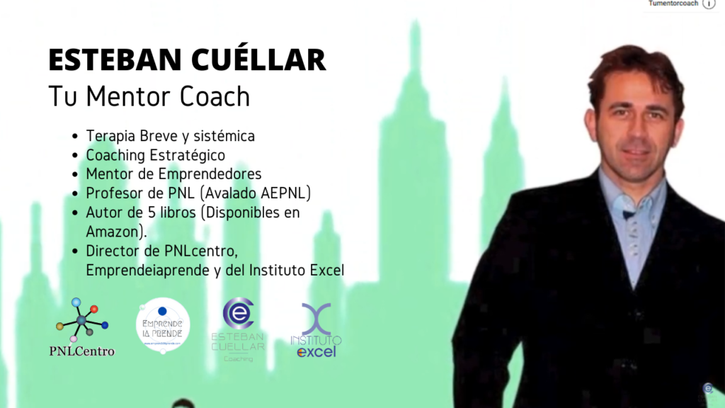 Mentor coach Esteban Cuéllar